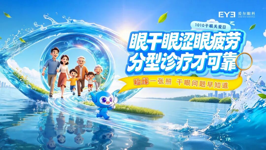 眼干眼涩眼疲劳，分型诊疗才可靠｜爱尔眼科第七届干眼关爱日